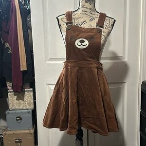 NWT - Hot Topic Teddy Cord Skirt Jumper